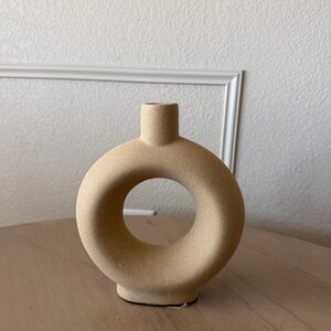 Ceramic‎ Donut Round Vase